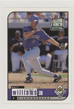 1999 Upper Deck UD Choice All-Star Game Jumbos Matt Williams #15