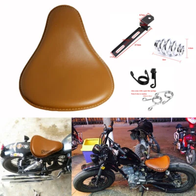 Одиночное сиденье с пружиной подушки для мотоцикла Honda Rebel 250 300 500 Refit Bobber - Изображение 1 из 4