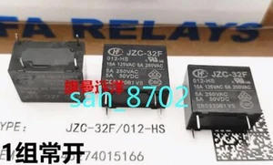 10 PCS NEW HF relay 10A 4-pin 12V JZC-32F 012-HS - Picture 1 of 2