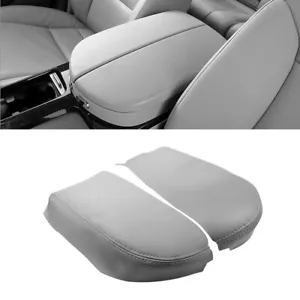 For 2007-2013 Acura MDX Leather Center Console Lid Box Armrest Cover Taupe Gray - Bild 1 von 7