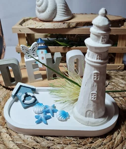 Mould 3D latex casting mold, casting mold concrete mold bathroom decoration lighthouse 01 (188) - Picture 1 of 8