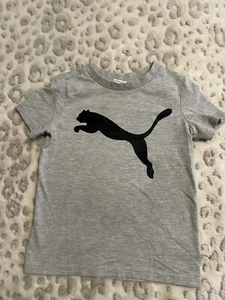 Puma Tshirt Grey Sz 4t - Picture 1 of 3