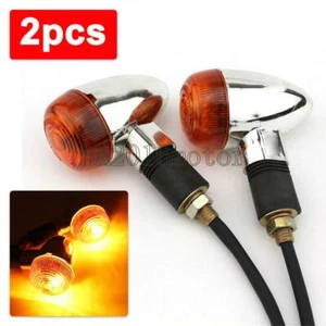 2x 3" plastic Mini Turn Signal For Suzuki Intruder Volusia VS750 VS800 VS1500 - Picture 1 of 9