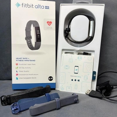 Used Fitbit Alta + Versa Fitness Watch Trackers Bundle LOT  - Working - Image 1 of 4