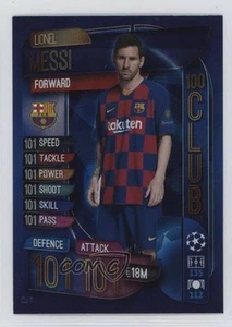 2019-20 Topps UCL Match Attax Extra 100 Club Lionel Messi #CLU11 - Picture 1 of 5