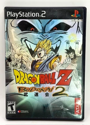 Dragon Ball Z: Budokai 2 (Sony PlayStation 2 - 2003) PS2 Not Tested - Image 1 of 4