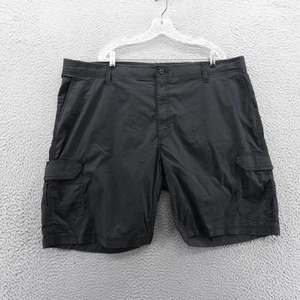 Lee Extreme Motion Cargo Shorts 46 Nero Uomo Elasticizzato Performance NUOVO - Foto 1 di 14