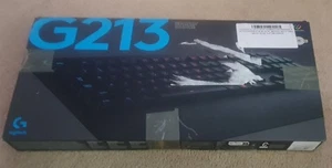 LOGITECH G213 PRODIGY RGB WIRED GAMING KEYBOARD Y-U0029 QWERTY UK LAYOUT - Picture 1 of 4