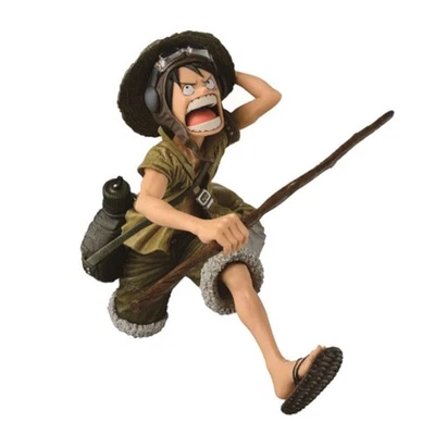 Figura Ocasión Monkey D. Luffy one piece Banpresto Esculturas Army Color Gusano - Imagen 1 de 4