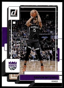 2022-23 Donruss Davion Mitchell Rookie Sacramento Kings #142 - Picture 1 of 2
