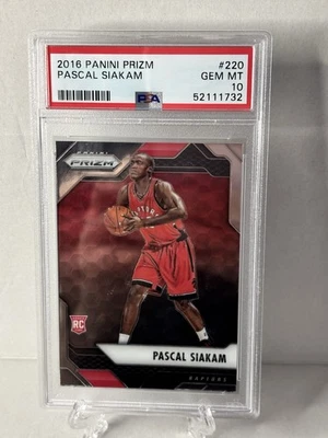 2016-17 Panini Prizm Pascal Siakam RC PSA 10 - Image 1 of 2