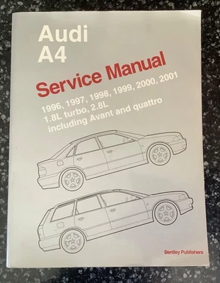 Editores Bentley manual de servicio Audi A4 Foto 1 de 4
