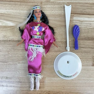 1994 Native American Barbie Doll 12699 Dolls Of The World Third Edition Mattel - Picture 1 of 10
