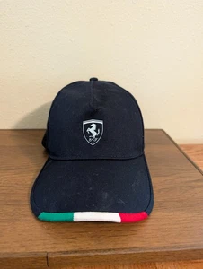 Italian Scuderia Ferrari Race Pro F1 Shield Hat Italian Flag Heritage Race Club - Picture 1 of 5