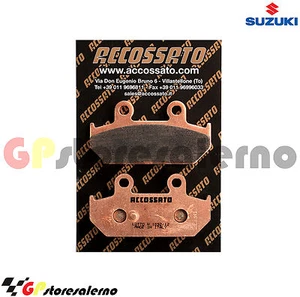 AGPP109ST PASTIGLIE SINTETIZZATE POSTERIORI ACCOSSATO SUZUKI 400 BURGMAN 2006 - Imagen 1 de 1