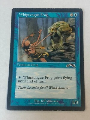 Whiptongue Frog - Magic the Gathering MTG Exodus Single Card - Image 1 of 3
