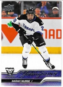 SARAH NURSE 2024-25 Upper Deck PWHL Young Guns #51 Toronto Sceptres - YG Rookie - Picture 1 of 2