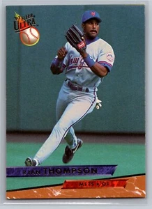 Ryan Thompson 1993 Ultra BASEBALL #435 New York Mets - Picture 1 of 2