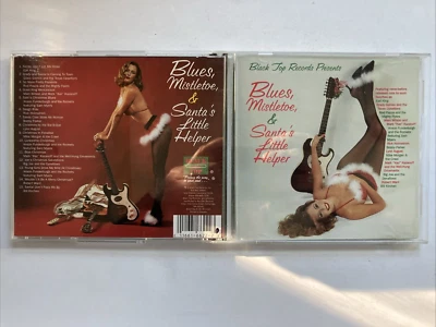 Blues Mistletoe & Santa’s Little Helper CD Holiday Black Top 1995 Earl King + Foto 1 de 2