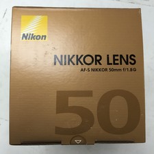 Nikon Nikkor AF-S 50mm f/1.8 G Silent Wave Motor Lens