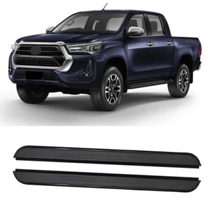 2Pcs Side Step fits for Toyota HILUX REVO 2015-2022 Running Board Nerf Bar Pedal - Picture 1 of 7
