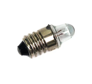 100 Stück E10 Sockel TL9,5 Form Birne Lampe Taschenlampe 2,2V 0,25A 0,6W TL9,5x23 DK 8039 - Bild 1 von 1