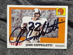 John Cappelletti Penn State Autograph Signed Card See Description 