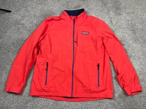 Vineyard Vines Jacket Womens Large Performance Raincoat Full Zip Marthas Bright - Picture 1 of 8