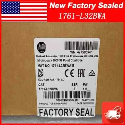 NEW Allen-Bradley 1761-L32BWA /E MicroLogix1000 32 Point Controller 1761 L32BWA - Image 1 of 4