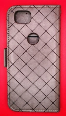 Google Pixel 2 Faux Leather Wallet Case with Wrist Strap Lanyard and Card Holder - Image 1 of 4