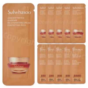 Sulwhasoo Concentrated Ginseng Rejuvenating Cream Rich 1ml (10pcs ~ 130pcs) New - Picture 1 of 18