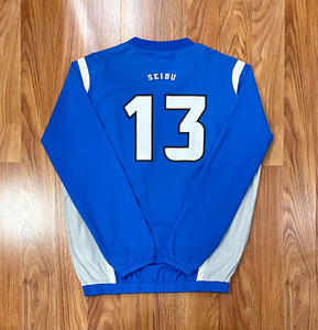 AUTHENTIC NIKE SEIBU LIONS NISHIGUCHI #13 BASEBALL WARM UP JERSEY japan NPB