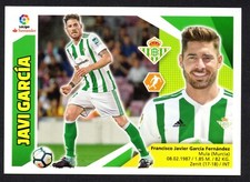 JAVI GARCIA COLOCA #5 BIS R. BETIS 2017-18 STICKER PANINI LA LIGA ESTE SANTANDER
