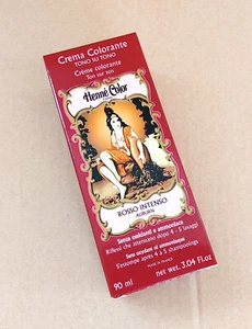 3 Pezzi Crema Colorante Sitarama Henné Auburn Rosso Intenso - Nuove