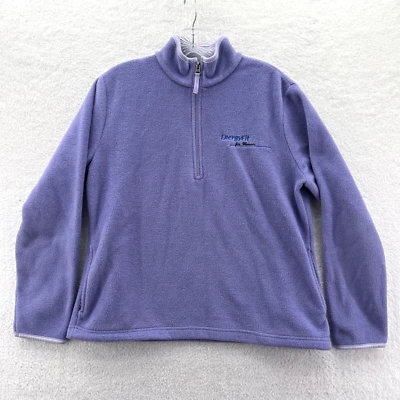 Chaqueta polar Old Navy para mujer grande púrpura Energy Fit 1/2 cremallera manga larga Top Foto 1 de 4