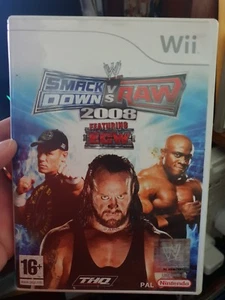 Smackdown vs Raw 2008 - (no booklet) - NINTENDO WII - FREE POST - Bild 1 von 3