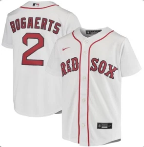 Nike Xander Bogaerts BOSTON RED SOX Youth MLB white home JERSEY XL 18/20 - Picture 1 of 3
