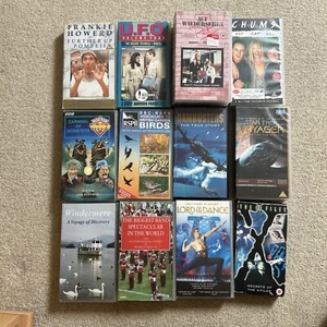 Job Lot of 12 x BBC ITV TV / Documentary VHS Tapes - Very Good Condition - Picture 1 of 1
