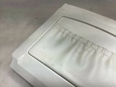 BMW 750Li E66 Sedán 2006 2008 Panel de cubierta de asiento trasero delantero izquierdo lado del conductor beige Foto 1 de 4