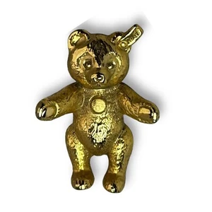 Broche prendedor de oso de peluche Steiff Jabre 80 aniversario vintage años 80, etiqueta para la oreja - Imagen 1 de 2