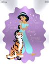 [DIGITAL CARD] Topps Disney - Jasmine - Love Inspire 22 S1 - Chrome Princess