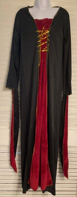 Girl's Vamptessa Vampire Medieval Pirate Costume - Dress Only - Medium 8/10 - Image 1 of 4
