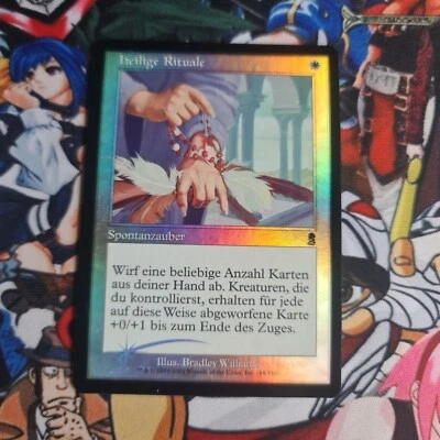 MTG Sacred Rites / Heilige Rituale DE NM FOIL Odyssey Magic the Gathering OG - Bild 1 von 4