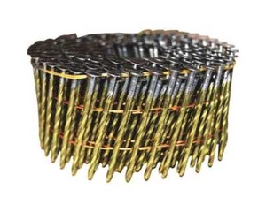 15 Degree Wire Coil  2" x .099 Screw Coil Nail 9m 15 Degree Wire Coil Nails - Picture 1 of 1
