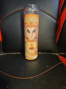 Anime Demon Slayer Rengoku Candle Red 8" Tall - Picture 1 of 5