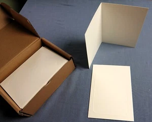 36 EMBOSSED CARDSTOCK 8" X 6" PHOTO FRAMES - Picture 1 of 1