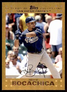 2007 Topps Update Gold Hiram Bocachica /2007 #35