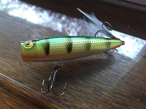Custom Painted Bass Pro Shops Tourney Special Pop N Splash Popper,Dillon's Gill - Picture 1 of 11
