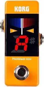 Sintonizador de pedal de guitarra/bajo Korg Pitchblack mini o naranja Pb-mini o_ - Imagen 1 de 4