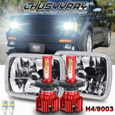 Faro LED PUNTO 7x6" Hi-Lo H4 para camioneta GMC C1500 C2500 C3500 K1500 S15 Foto 1 de 4